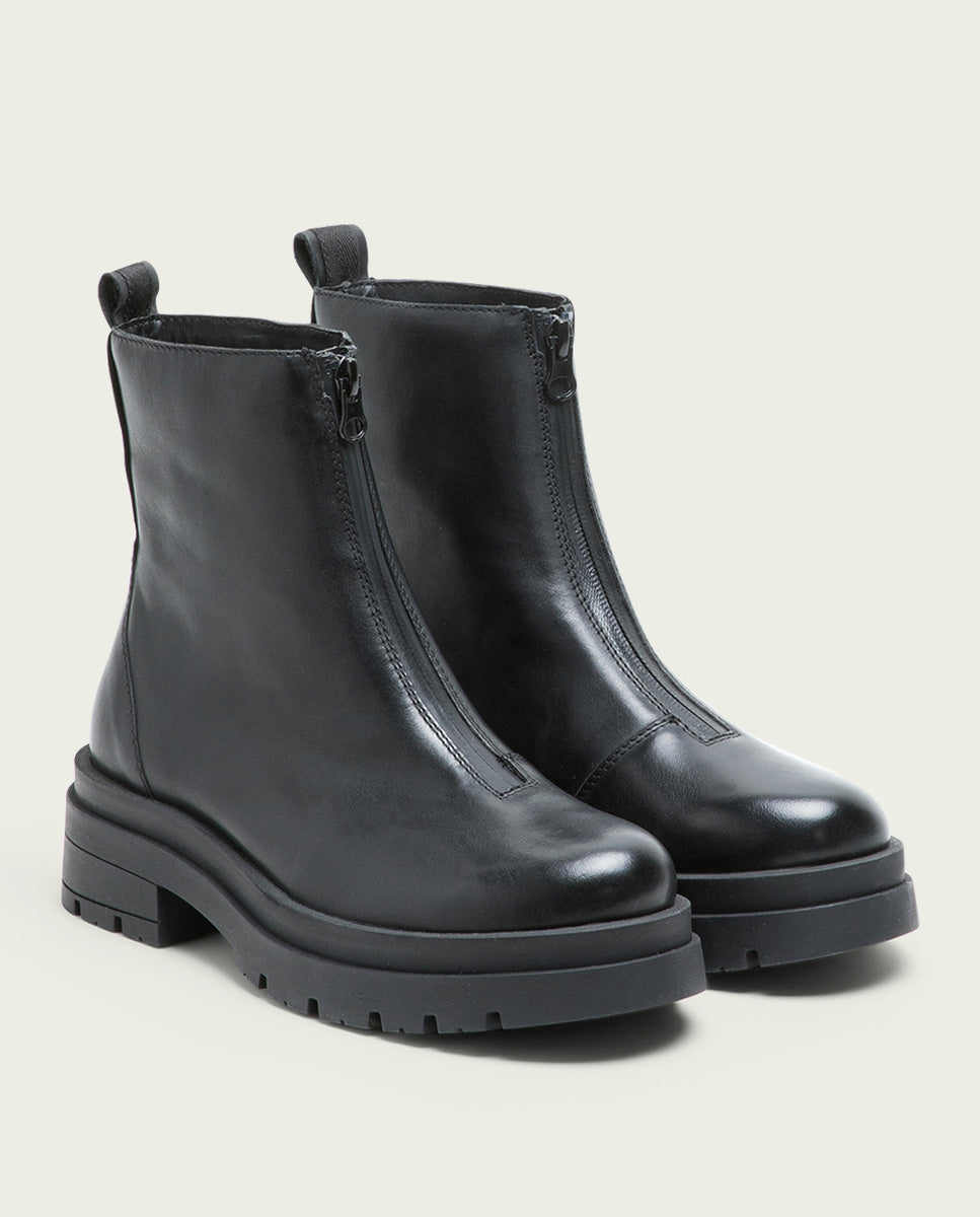 Botines Porronet Mujer Porronet Botines De Piel Con Cuu00f1a Y