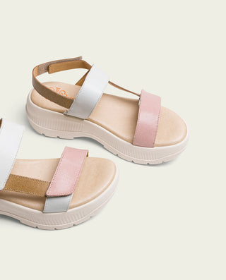 SANDALIA DEPORTIVA DE PLATAFORMA ARENA ROSA NATALIA
