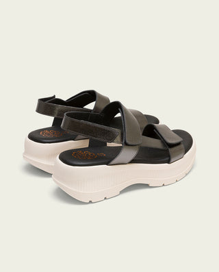 SANDALIA DEPORTIVA DE PLATAFORMA PLOMO NATALIA