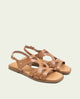 Sandalia de piel Billy taupe