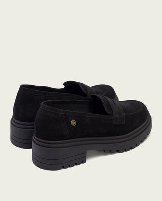 MOCASINES PLANOS NEGROS SELMA