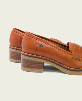 MOCASINES PLANOS CUERO PANDORA