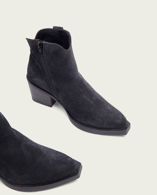 BOTINES COWBOY CARBÓN CON CREMALLERA JARA