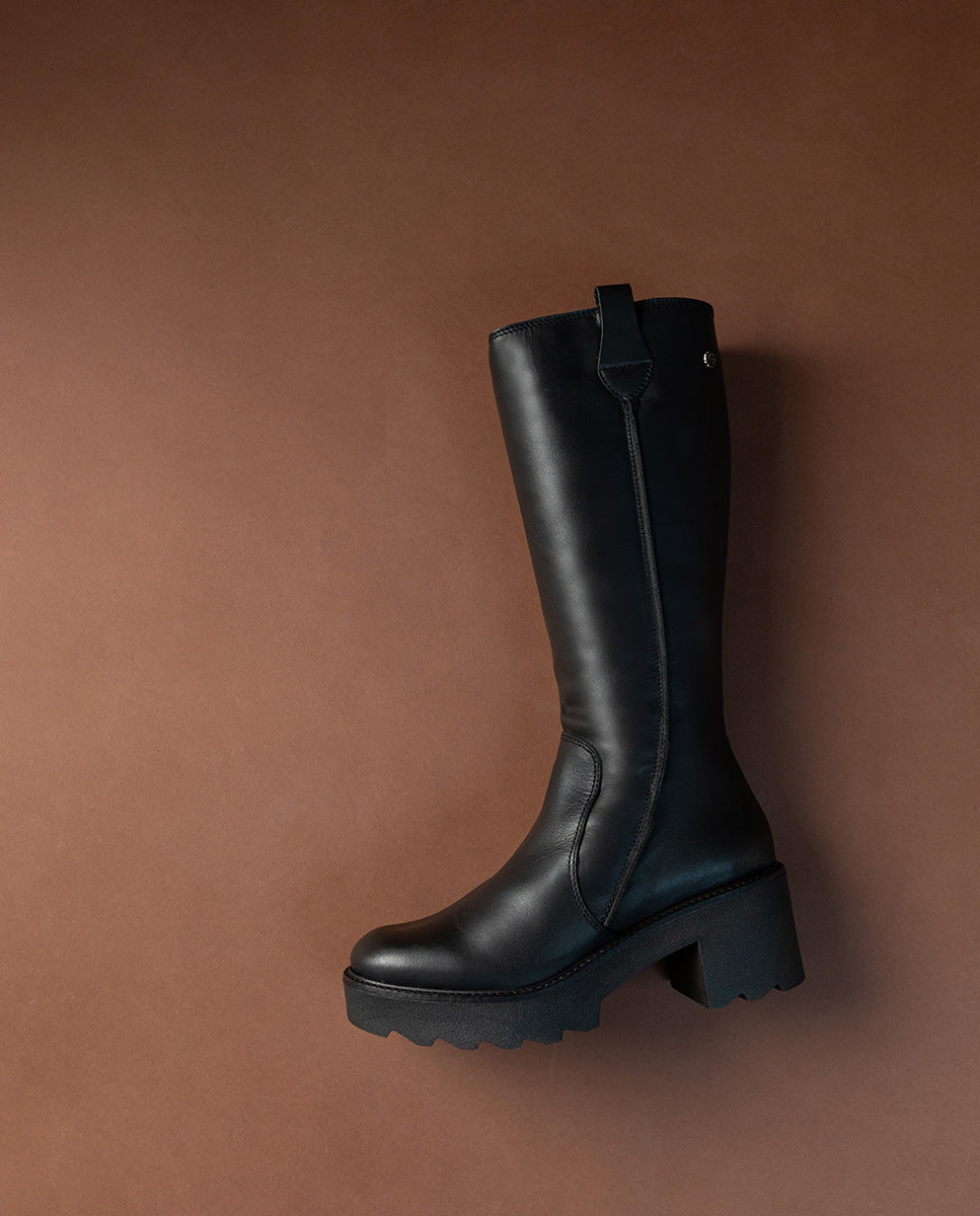 Botas Porronet Botas De TacÓn Porronet 4647 Mujer Cuero