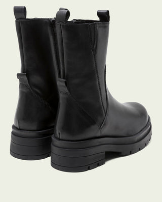 BOTINES TRACK PIEL NEGROS NORA