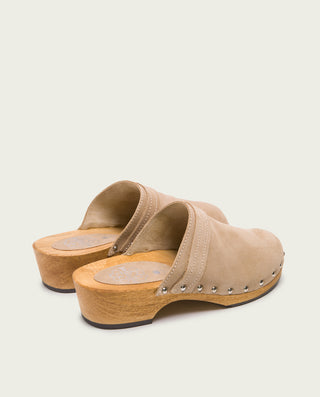 ZUECO MUJER SERRAJE ARENA JANA