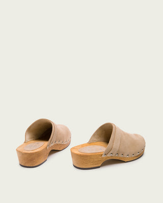 ZUECO MUJER SERRAJE ARENA JANA