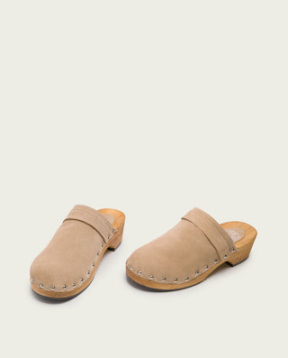 ZUECO MUJER SERRAJE ARENA JANA