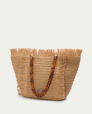 BOLSO CAPAZO TRIANA RAFIA