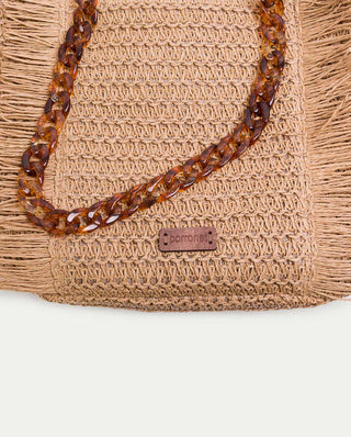 BOLSO CAPAZO TRIANA RAFIA