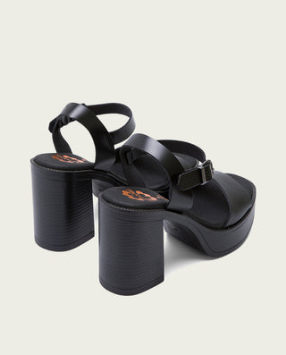SANDALIA TACON ALTO NEGRO AVA