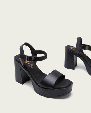 SANDALIA TACON ALTO NEGRO AVA