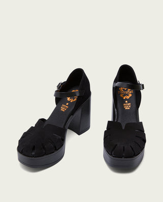 SANDALIA TACON ALTO NEGRO ADARA