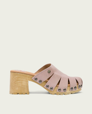SANDALIA TACON MEDIO ROSA SAMIRA
