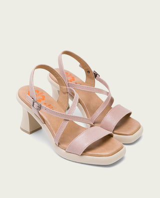 SANDALIA TACON ALTO ROSA KAREN