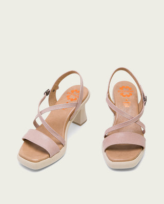 SANDALIA TACON ALTO ROSA KAREN